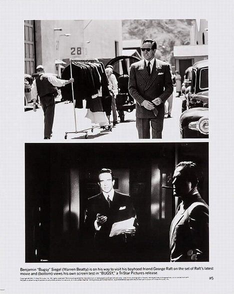 Warren Beatty - Bugsy - Cartes de lobby