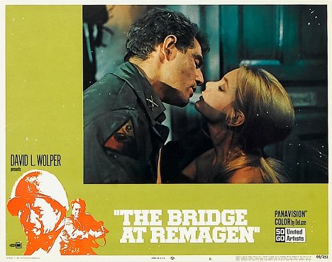 George Segal, Anna Gaël - Die Brücke von Remagen - Lobbykarten