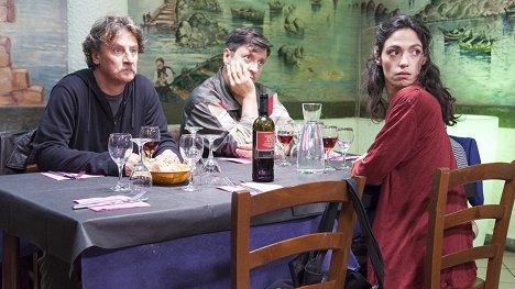 Giorgio Tirabassi, Ricky Memphis, Roberta Mattei - Il grande salto - Filmfotók