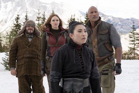 Jack Black, Karen Gillan, Awkwafina, Dwayne Johnson - Jumanji: Siguiente nivel - De la película