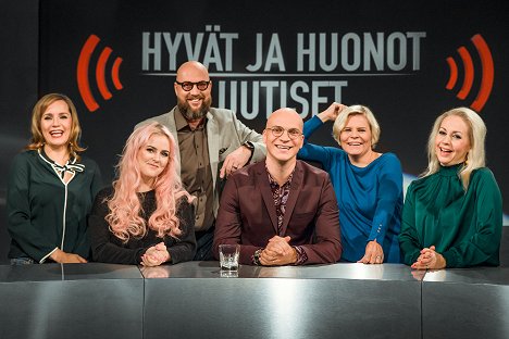 Niina Lahtinen, Juha Vuorinen, Ellinoora, Riku Nieminen, Paula Noronen, Krisse Salminen - Hyvät ja huonot uutiset - Promóció fotók