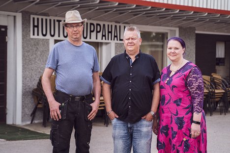 Markku Saukko, Aki Palsanmäki, Heli Palsanmäki - Suomen huutokauppakeisari - Promokuvat
