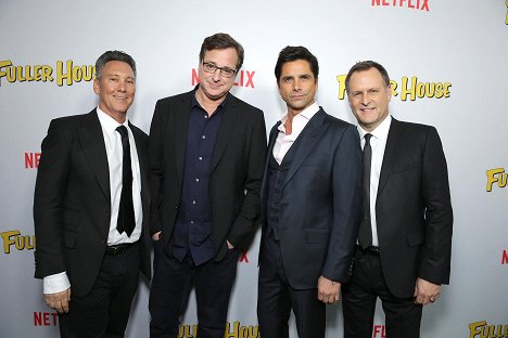 Netflix Premiere of "Fuller House" - Bob Saget, John Stamos, Dave Coulier