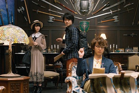 Minami Hamabe, Rjúnosuke Kamiki, Tomoja Nakamura - Šidžinsó no sacudžin - Z filmu