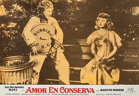 Harpo Marx, Vera-Ellen - Amor en conserva - Fotocromos