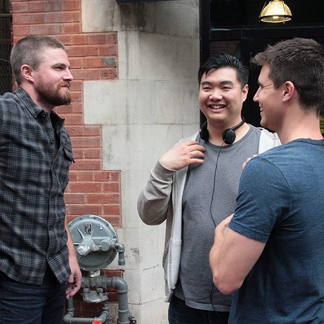Stephen Amell, Jeff Chan, Robbie Amell