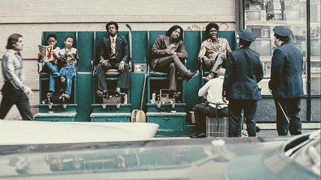 Gary Carr, Method Man, Gbenga Akinnagbe - The Deuce - Pilot - Photos