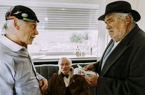 Tilo Prückner, Hermann Beyer, Mario Adorf - Alte Bande - De la película
