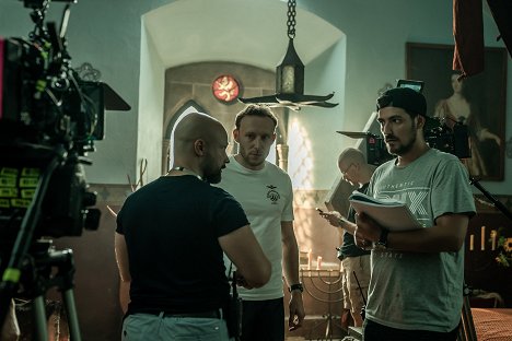 Lukáš Daniel Pařík, Petr Kubík, Robert Beca - La Princesse enchantée - Tournage