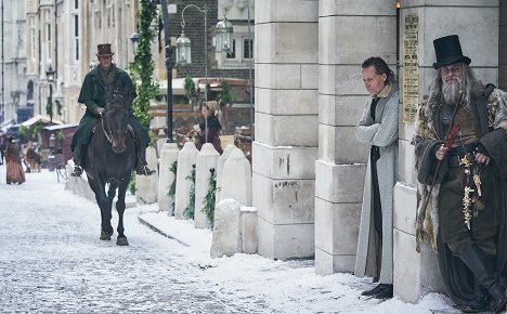 Guy Pearce, Andy Serkis - A Christmas Carol - Episode 3 - Photos
