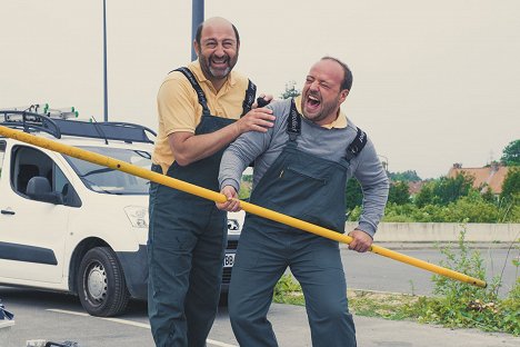 Kad Merad, Alban Ivanov - Une belle équipe - De filmagens