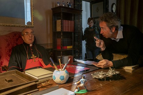 Silvio Orlando, Paolo Sorrentino - The New Pope - Episode 5 - Dreharbeiten