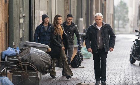 Roland Ruiz, Cote de Pablo, Wilmer Valderrama, Mark Harmon - Agenci NCIS - In The Wind - Z filmu