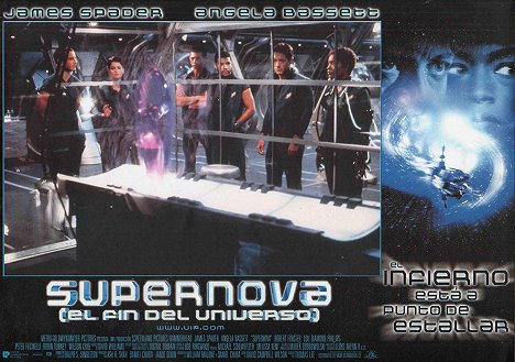 Peter Facinelli, Robin Tunney, Lou Diamond Phillips, Wilson Cruz, James Spader, Angela Bassett - Supernova - Lobby Cards