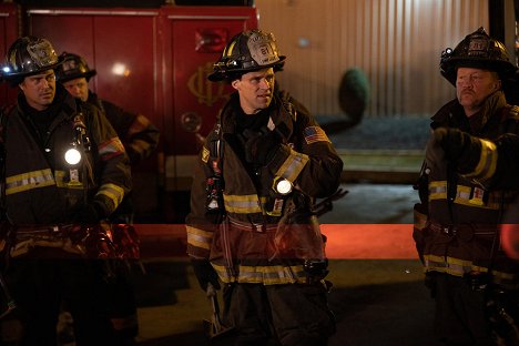 Taylor Kinney, Jesse Spencer, Christian Stolte - Chicago Fire - Where We End Up - Photos
