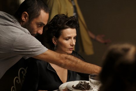 Piero Messina, Juliette Binoche - Čekání - Z nakrúcania