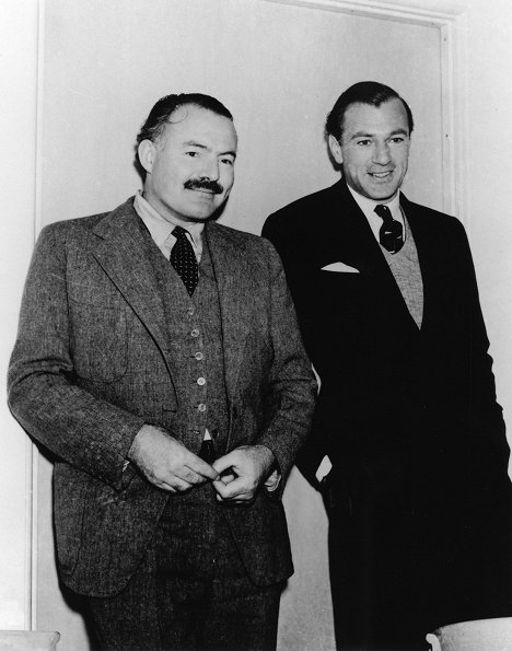 Ernest Hemingway, Gary Cooper - Gary Cooper - Der Unwiderstehliche - Filmfotos