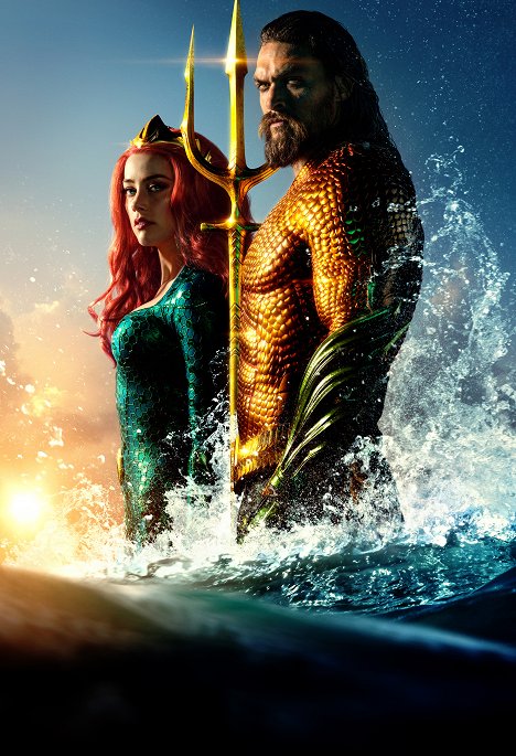 Amber Heard, Jason Momoa - Aquaman - Werbefoto