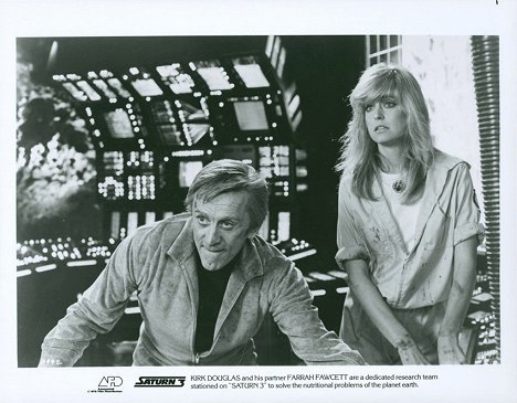 Kirk Douglas, Farrah Fawcett - Saturn 3 - Fotosky