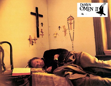 Nicholas Pryor - Damien - Omen II - Lobbykarten