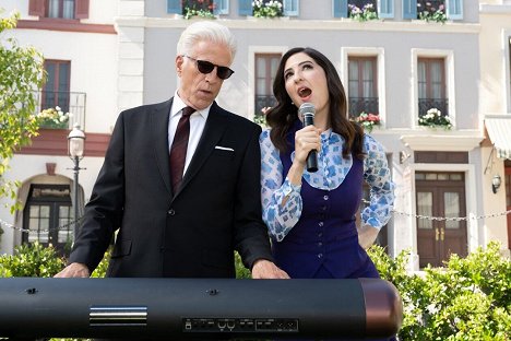 Ted Danson, D'Arcy Carden - The Good Place - Mondays, Am I Right? - Photos