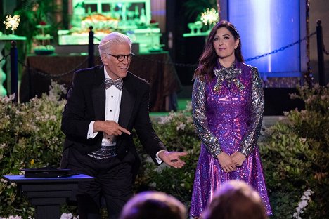 Ted Danson, D'Arcy Carden - The Good Place - Help Is Other People - Photos