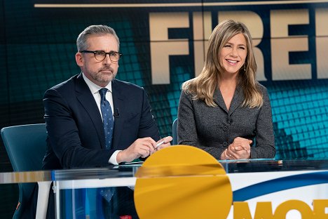 Steve Carell, Jennifer Aniston - The Morning Show - Open Waters - Van film