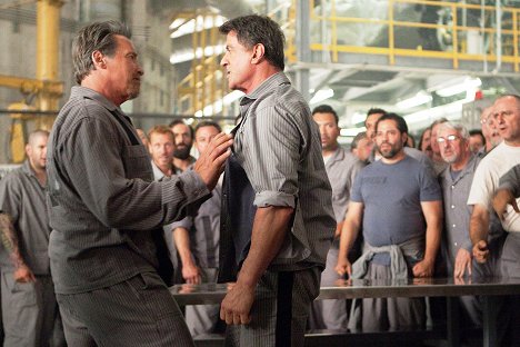 Arnold Schwarzenegger, Sylvester Stallone - Escape Plan - Photos
