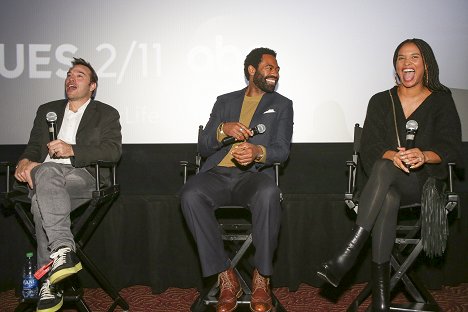 A special screening of ABC’s new drama “For Life” was held at the AMC River East Theater on February 7, 2020 - Hank Steinberg, Nicholas Pinnock, Joy Bryant - For Life - Tapahtumista