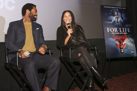 A special screening of ABC’s new drama “For Life” was held at the AMC River East Theater on February 7, 2020 - Nicholas Pinnock, Joy Bryant - For Life - Events