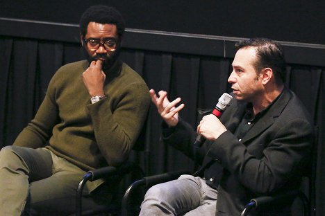 Talent and executive producers from ABC’s new drama “For Life” attended a screening event and panel discussion in collaboration with ESPN’s “The Undefeated” at the Landmark E Street Theater. - Hank Steinberg - For Life - Evenementen
