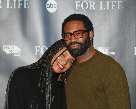 Talent and executive producers from ABC’s new drama “For Life” attended a screening event and panel discussion in collaboration with ESPN’s “The Undefeated” at the Landmark E Street Theater. - Joy Bryant, Nicholas Pinnock - For Life - Events