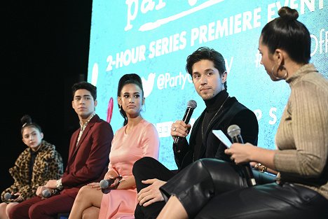 The cast of “Party of Five” celebrated the premiere in New York City. - Elle Paris Legaspi, Niko Guardado, Emily Tosta, Brandon Larracuente - Party of Five - Events