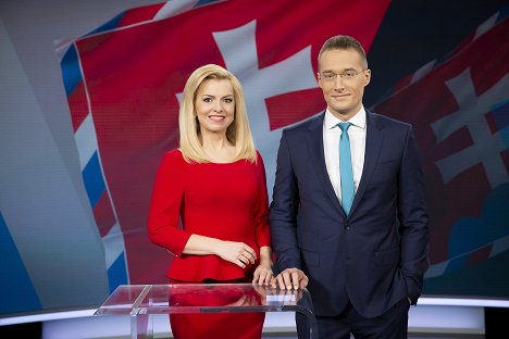 Zlatica Puškárová Švajdová, Michal Kovačič - Voľby 2020 – Volebná noc - Promóció fotók