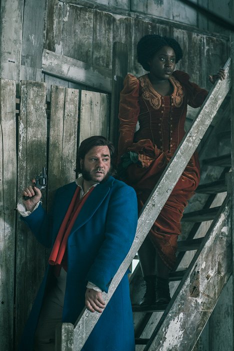 Matt Berry, Susan Wokoma - Year of the Rabbit - Episode 1 - Filmfotos