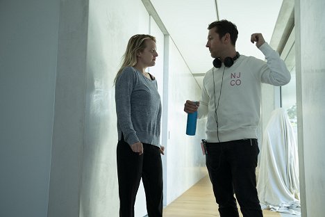 Elisabeth Moss, Leigh Whannell - The Invisible Man - Van de set