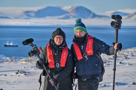 Silke Schranz, Christian Wüstenberg - Spitzbergen - Auf Expedition in der Arktis - Dreharbeiten