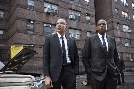 Nigel Thatch, Forest Whitaker - Godfather of Harlem - By Whatever Means Necessary - Photos
