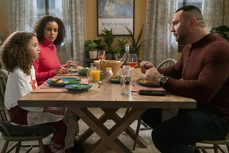 Chloe Coleman, Parisa Fitz-Henley, Dave Bautista - Mój przyjaciel szpieg - Z filmu