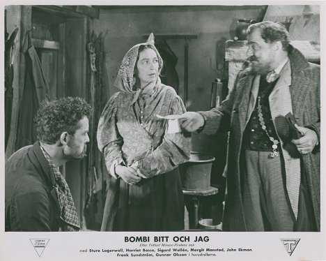 Bertil Ehrenmark, Harriet Bosse, John Ekman - Bombi Bitt och jag - Lobby karty