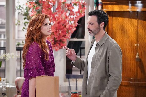 Debra Messing, Reid Scott - Will & Grace - Pappa Mia - Photos