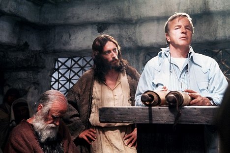 Cyril Cusack, Robert Powell, Franco Zeffirelli - Jesus de Nazaré - De filmagens