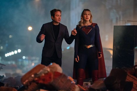 Thomas Lennon, Melissa Benoist - Supergirl - It's a Super Life - Photos