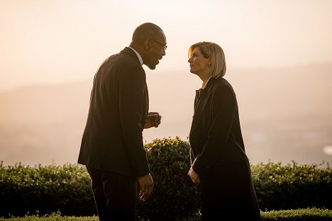 Lenny Henry, Jodie Whittaker - Doctor Who - Spyfall, Part 1 - Photos