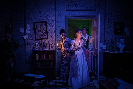 Mandip Gill, Lili Miller, Jacob Collins-Levy - Doctor Who - The Haunting of Villa Diodati - Photos