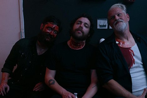 Graham Skipper, Jeremy Gardner, Abraham Benrubi - Bliss - Trip in die Hölle - Dreharbeiten