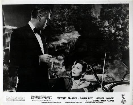 Stewart Granger, Gianna Maria Canale - The Whole Truth - Lobby Cards