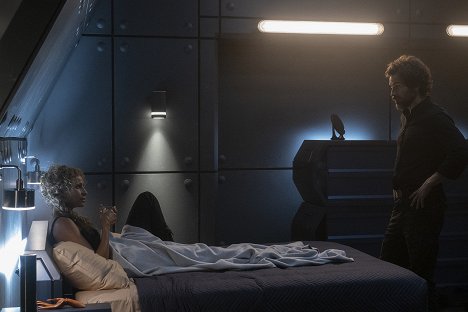 Michelle Hurd, Santiago Cabrera - Star Trek: Picard - Die Geheimnisvolle Box - Filmfotos