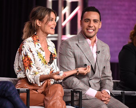 The cast and producers of ABC’s “The Baker and the Beauty” address the press on Wednesday, January 8, as part of the ABC Winter TCA 2020, at The Langham Huntington Hotel in Pasadena, CA - Nathalie Kelley, Victor Rasuk - The Baker and the Beauty - Tapahtumista