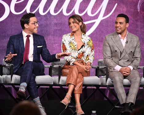 The cast and producers of ABC’s “The Baker and the Beauty” address the press on Wednesday, January 8, as part of the ABC Winter TCA 2020, at The Langham Huntington Hotel in Pasadena, CA - Dan Bucatinsky, Nathalie Kelley, Victor Rasuk - The Baker and The Beauty - Liebe, frisch gebacken - Veranstaltungen